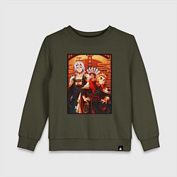 Детский свитшот Тенген и Ренгоку красивые - Клинок рассекающий дем