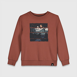 Детский свитшот Внедорожник и медведь