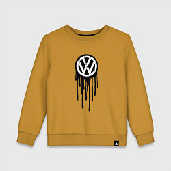 Детский свитшот Volkswagen - art logo