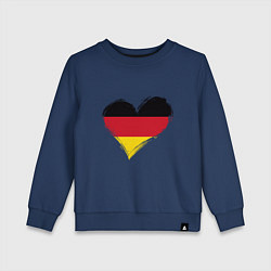 Детский свитшот Сердце - Германия