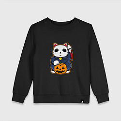 Детский свитшот Cat Halloween