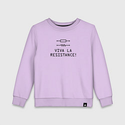 Детский свитшот Viva la resistance