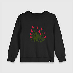 Детский свитшот Simple Tulips