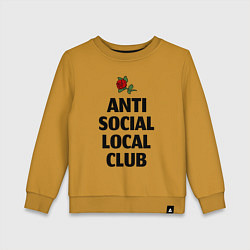Детский свитшот Anti social local club
