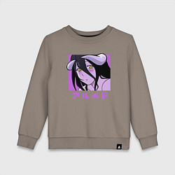 Свитшот хлопковый детский Милая Альбедо, цвет: утренний латте