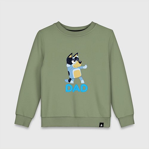 Детский свитшот Doggy Dad / Авокадо – фото 1