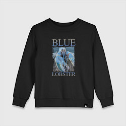 Детский свитшот Blue lobster meme