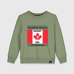 Детский свитшот Федерация хоккея Канады