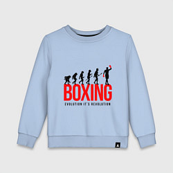 Детский свитшот Boxing evolution