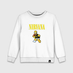 Детский свитшот Гомер Nirvana