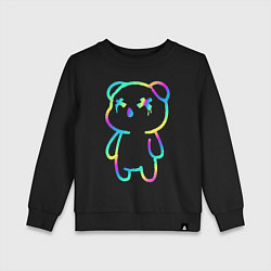 Детский свитшот Cool neon bear