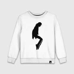 Детский свитшот Силуэт Майкла Джексона - Minimalism