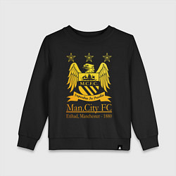 Детский свитшот Manchester City gold