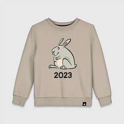 Детский свитшот Большой кролик 2023
