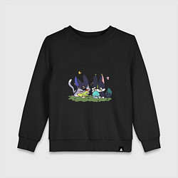 Детский свитшот Котики Сайно и Тигнари