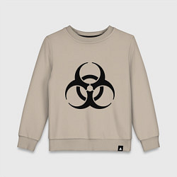 Детский свитшот Biological hazard