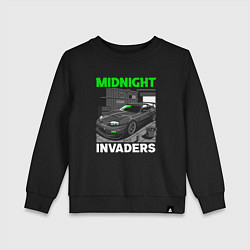 Детский свитшот Midnight inviders - Toyota Supra