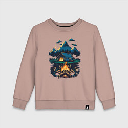 Детский свитшот Ночной поход