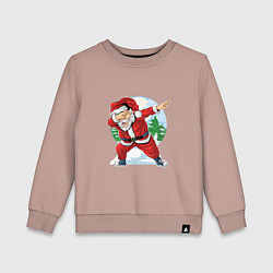 Детский свитшот Dabbing Santa day