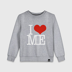 Детский свитшот I love me