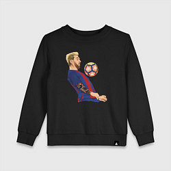 Детский свитшот Messi Barcelona