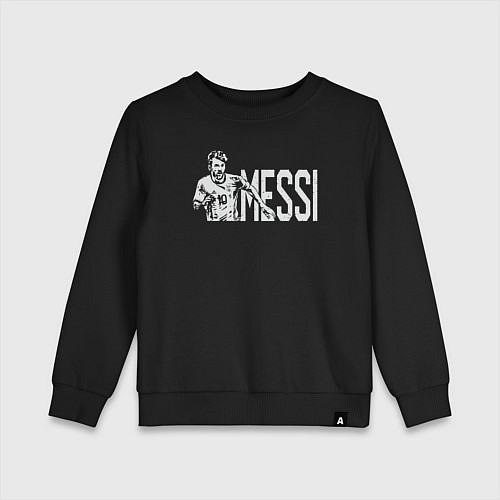 Детский свитшот Football Messi / Черный – фото 1