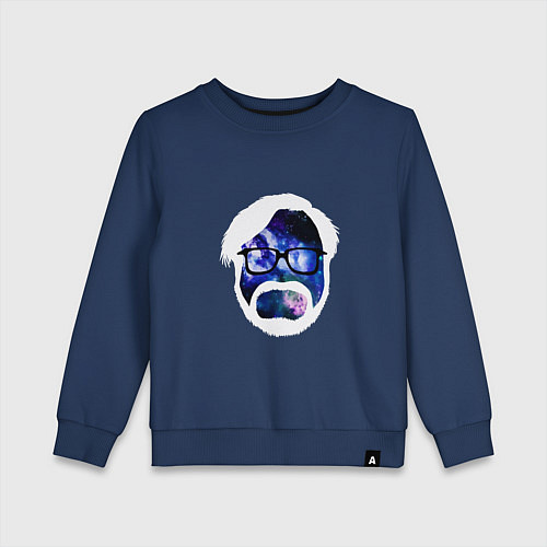 Детский свитшот Вселенная Миядзаки / Тёмно-синий – фото 1