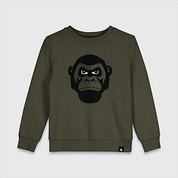 Детский свитшот Serious gorilla