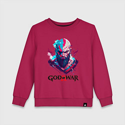 Детский свитшот God of War, Kratos