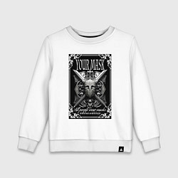 Детский свитшот Маска средневековья