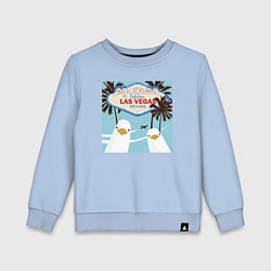 Детский свитшот Чайки на курорте