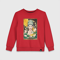 Детский свитшот The Buddha Tarot Card
