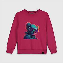 Детский свитшот Коала в очках