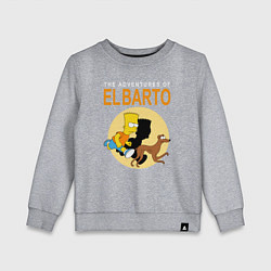 Детский свитшот Adventures of El Barto