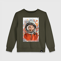 Детский свитшот Гагарин арт