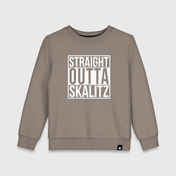 Детский свитшот Straight outta Skalitz