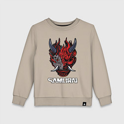 Детский свитшот Samurai logo