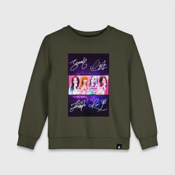 Детский свитшот Blackpink signature