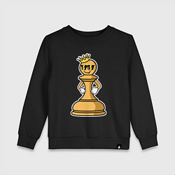 Детский свитшот Шахматная пешка InChess