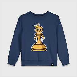 Детский свитшот Шахматная пешка InChess