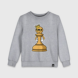 Детский свитшот Шахматная пешка InChess