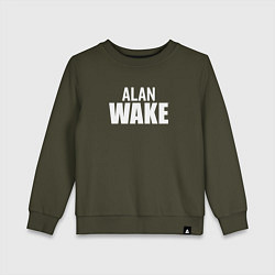 Детский свитшот Alan Wake logo