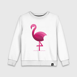 Детский свитшот Фламинго минималистичный