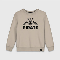 Детский свитшот Лучший пират в мире