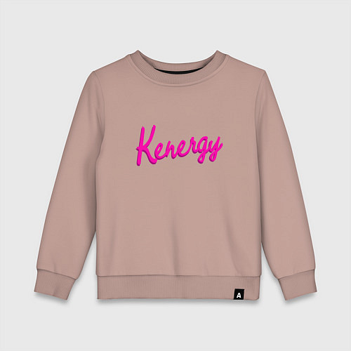 Детский свитшот Kenergy / Пыльно-розовый – фото 1
