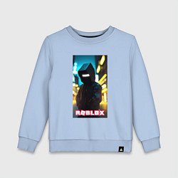 Детский свитшот Roblox cyberpunk