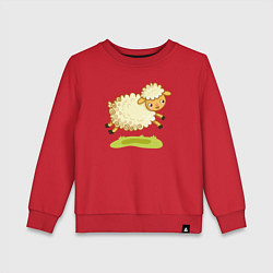 Детский свитшот Весёлая овечка