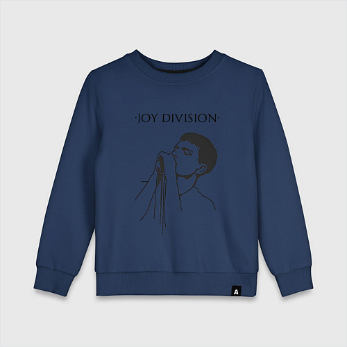 Детский свитшот Йен Кёртис Joy Division / Тёмно-синий – фото 1