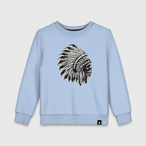 Детский свитшот Индеец шаман / Мягкое небо – фото 1