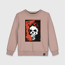 Детский свитшот Punks skull